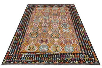 Handvävd Matta Kelim-Chobi Oriental 348 x 255 cm Nr. 65613 - Orientmattor