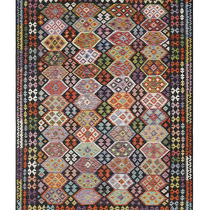 Handvävd Matta Kelim-Chobi Oriental 350 x 248 cm Nr. 65610 - Orientmattor