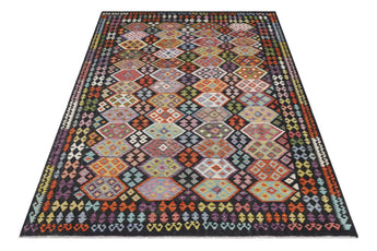 Handvävd Matta Kelim-Chobi Oriental 350 x 248 cm Nr. 65610 - Orientmattor