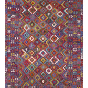 Handvävd Matta Kelim-Chobi Oriental 358 x 252 cm Nr. 65611 - Orientmattor