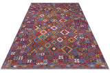 Handvävd Matta Kelim-Chobi Oriental 358 x 252 cm Nr. 65611 - Orientmattor