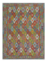 Handvävd Matta Kelim-Chobi Oriental 400 x 305 cm Nr. 65715 - Orientmattor