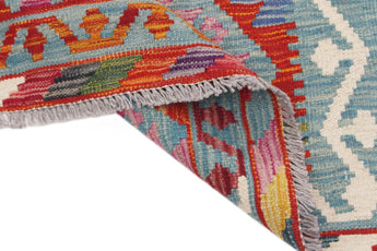 Handvävd Matta Kelim-Chobi Oriental 495 x 84 cm Nr. 65717 - Orientmattor