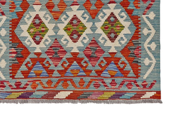 Handvävd Matta Kelim-Chobi Oriental 495 x 84 cm Nr. 65717 - Orientmattor
