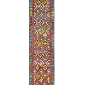 Handvävd Matta Kelim-Chobi Oriental 497 x 83 cm Nr. 65708 - Orientmattor