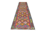 Handvävd Matta Kelim-Chobi Oriental 497 x 83 cm Nr. 65708 - Orientmattor