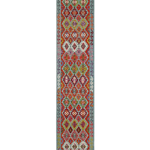 Handvävd Matta Kelim-Chobi Oriental 500 x 84 cm Nr. 65707 - Orientmattor