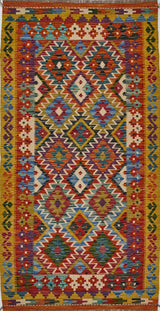 Handvävd matta Kilim Chobi No.65702 - Orientmattor