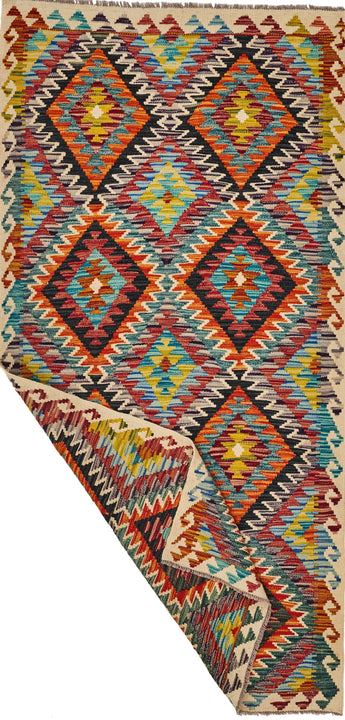 Handvävd matta Kilim Chobi No.65703 - Orientmattor