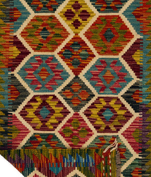 Handvävd matta Kilim Chobi No.65785 - Orientmattor