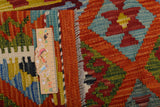 Handwoven Kilim rug Chobi No.65826 featuring intricate patterns and rich colors from Orientmattor.