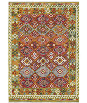 Handvävd Matta Kilim Chobi Oriental 250 x 177 cm Nr. 65638 - Orientmattor