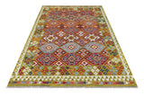 Handvävd Matta Kilim Chobi Oriental 250 x 177 cm Nr. 65638 - Orientmattor