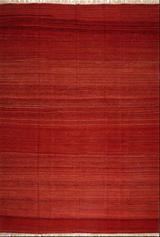 Colorful Kelim-Fars 45548 rug by Orientmattor featuring intricate traditional patterns and vibrant woven details.