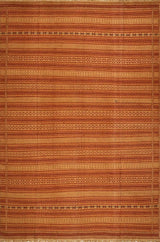 Somak Brown | handwoven Kilim rug made from wool