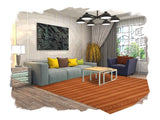 Brown Kilim Rug | Handwoven Wool Rug