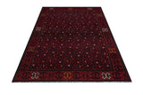 Kelim-Somak 64767 oriental Kelim rug with intricate geometric patterns, woven by Orientmattor, shown in a close-up view.