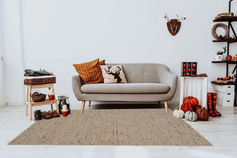Orientmattor Meadow 64508 Kelim rug with intricate geometric patterns on a neutral background, showcasing traditional woven design.