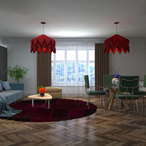 Patchwork Red