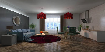 Patchwork Red