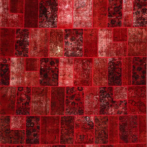 Patchwork Red