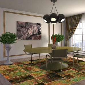 Patchwork Green