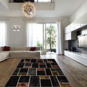 Patchwork Black