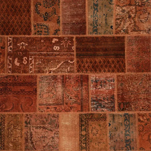 Patchwork Brown