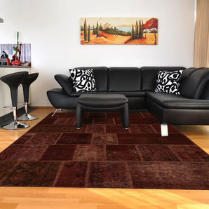 Patchwork Brown