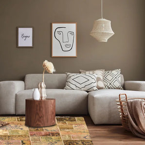 Patchwork Beige
