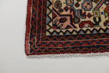 Handwoven Hamadan Oriental village carpet from Orientmattor, 167x63 cm with intricate traditional patterns and rich earthy colors.