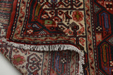 Handknuten Hamadan Oriental village carpet from Orientmattor, 195 x 78 cm, showcasing intricate patterns and rich colors.