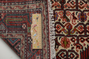 Handknuten Hamadan Oriental village carpet, 195x78 cm, by Orientmattor, featuring intricate traditional nomad design.
