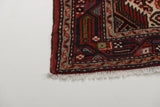 Handknuten Hamadan Oriental village carpet by Orientmattor, 195x78 cm, detailed woven design with traditional nomad patterns.