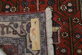 Handknuten Hamadan Oriental village carpet by Orientmattor, 198x75 cm, featuring traditional geometric patterns and rich colors.
