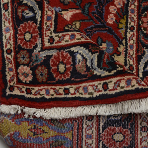 Handknuten Hamadan Oriental village carpet by Orientmattor, 314 x 78 cm, with intricate traditional patterns and rich colors.
