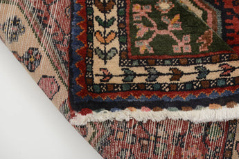 Handknuten Hamadan Persian village carpet from Orientmattor featuring intricate traditional designs, measuring 325x94 cm.