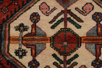 Handknuten Hamadan Persian village carpet from Orientmattor, 325 x 94 cm, featuring intricate traditional patterns.