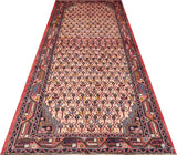 Handknuten Ingilas Persian village carpet by Orientmattor, 192x80 cm, featuring traditional Nomad rug patterns and rich woven details.