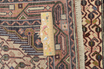Handwoven Ingilas Persian village carpet by Orientmattor, 192x80 cm with intricate traditional patterns.