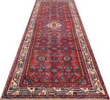 Handknuten Ingilas Persian village carpet, 212x80 cm, featuring traditional nomad design by Orientmattor.