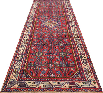Handknuten Ingilas Persian village carpet, 212x80 cm, featuring traditional nomad design by Orientmattor.