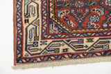 Handknuten Ingilas Persian village carpet by Orientmattor, 212 x 80 cm, intricate traditional nomad design.