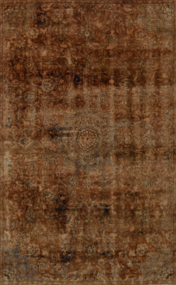 Vintage Oriental handknuten rug by Orientmattor, 267x165 cm, featuring intricate patterns and warm traditional colors.