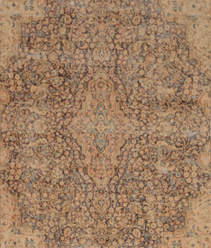 Vintage Oriental handknuten rug by Orientmattor, 274 x 190 cm, featuring intricate traditional patterns and rich colors.