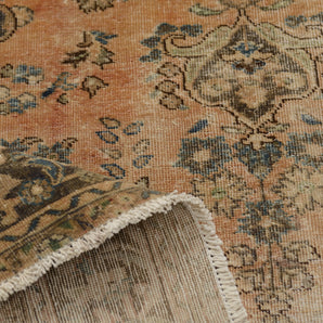 Vintage Orientmattor handknuten oriental rug, 282x177 cm with intricate patterns and rich colors.