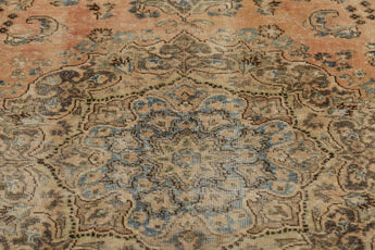 Vintage Orientmattor handknuten oriental rug, 282 x 177 cm with intricate patterns and rich colors in detailed close-up image.