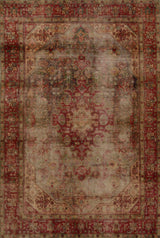 Vintage Orientmattor handknuten Oriental rug, 282x190 cm, detailed patterns and rich colors in a classic design.