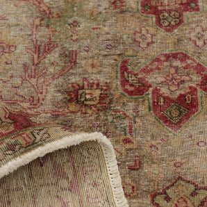 Vintage Oriental handknuten matta from Orientmattor, 282x190 cm, showcasing intricate patterns and rich colors.