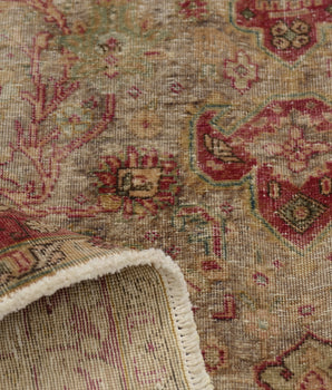 Vintage Oriental handknuten matta from Orientmattor, 282x190 cm, showcasing intricate patterns and rich colors.